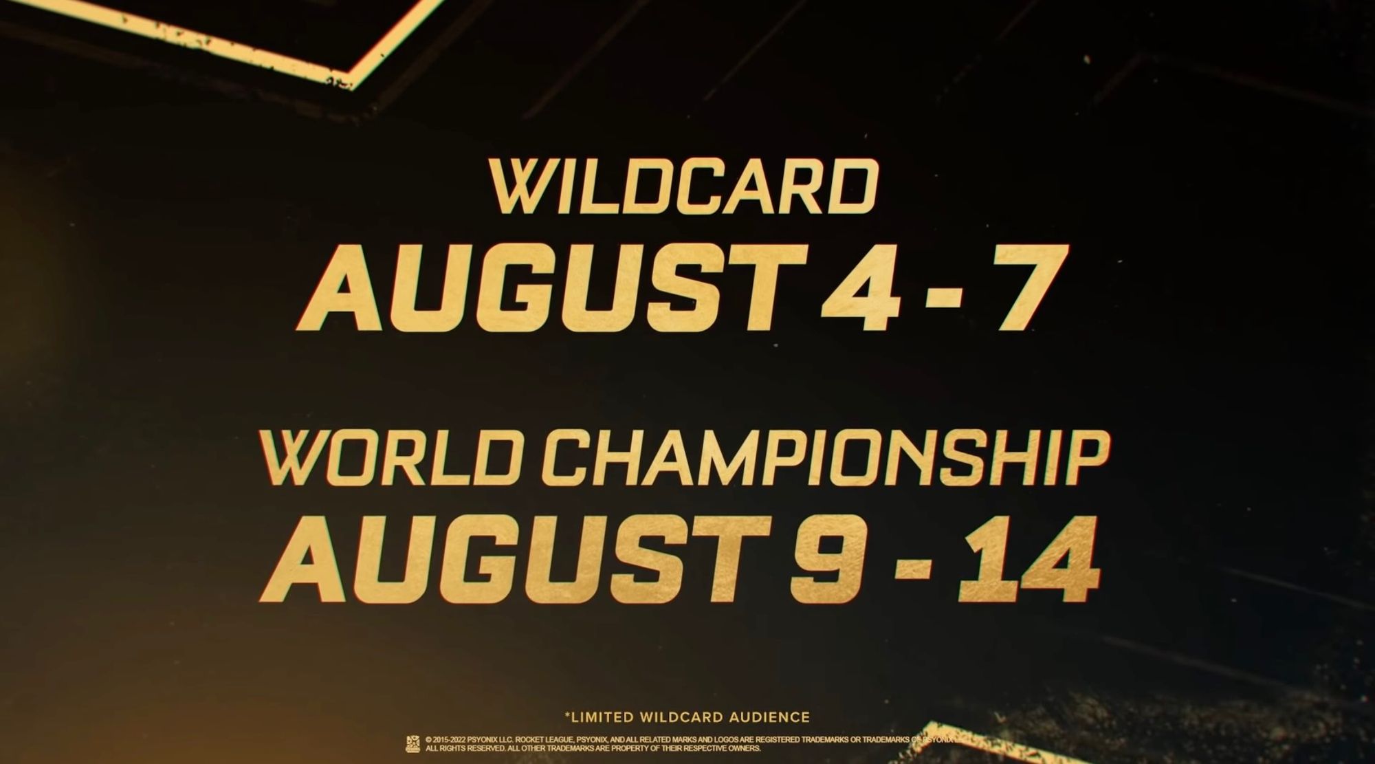 RLCS World Championship Announcement